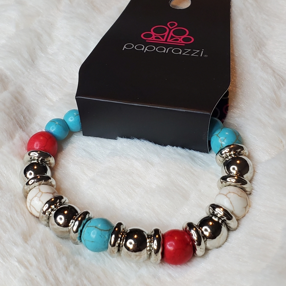 Southwest stretch bracelet